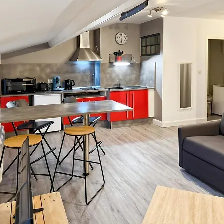 Apartament Cosy Coeur D'aurillac, 2 Lits, Wifi Aurillac