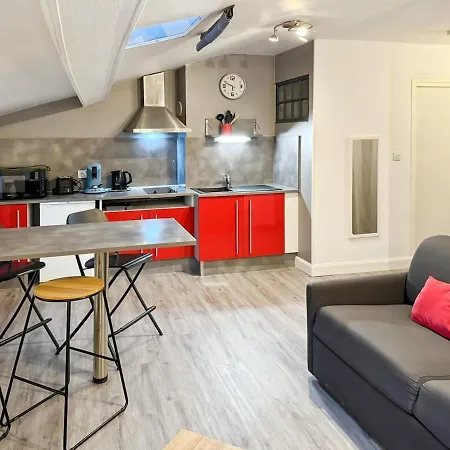 Апартаменты Cosy Coeur D'aurillac, 2 Lits, Wifi Орийак